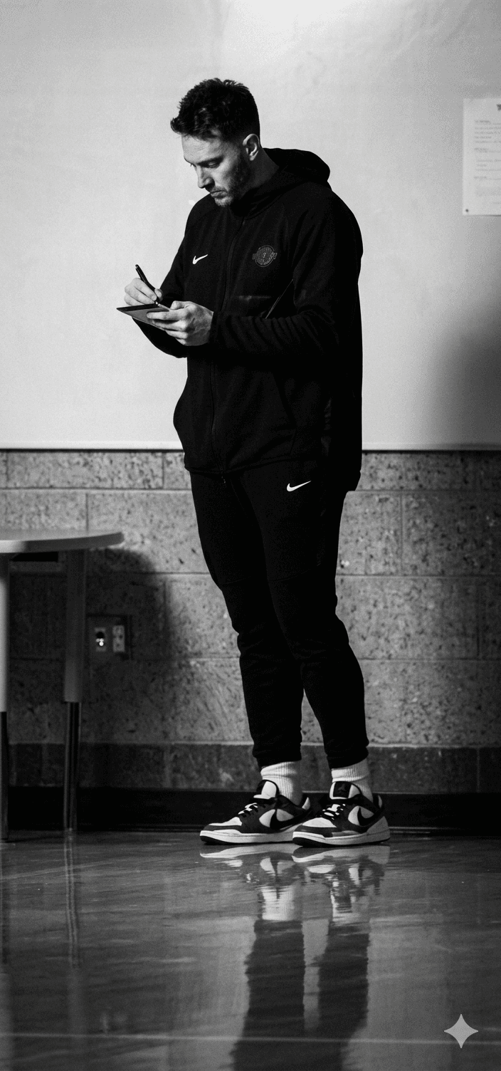 Alex Oakeson coaching